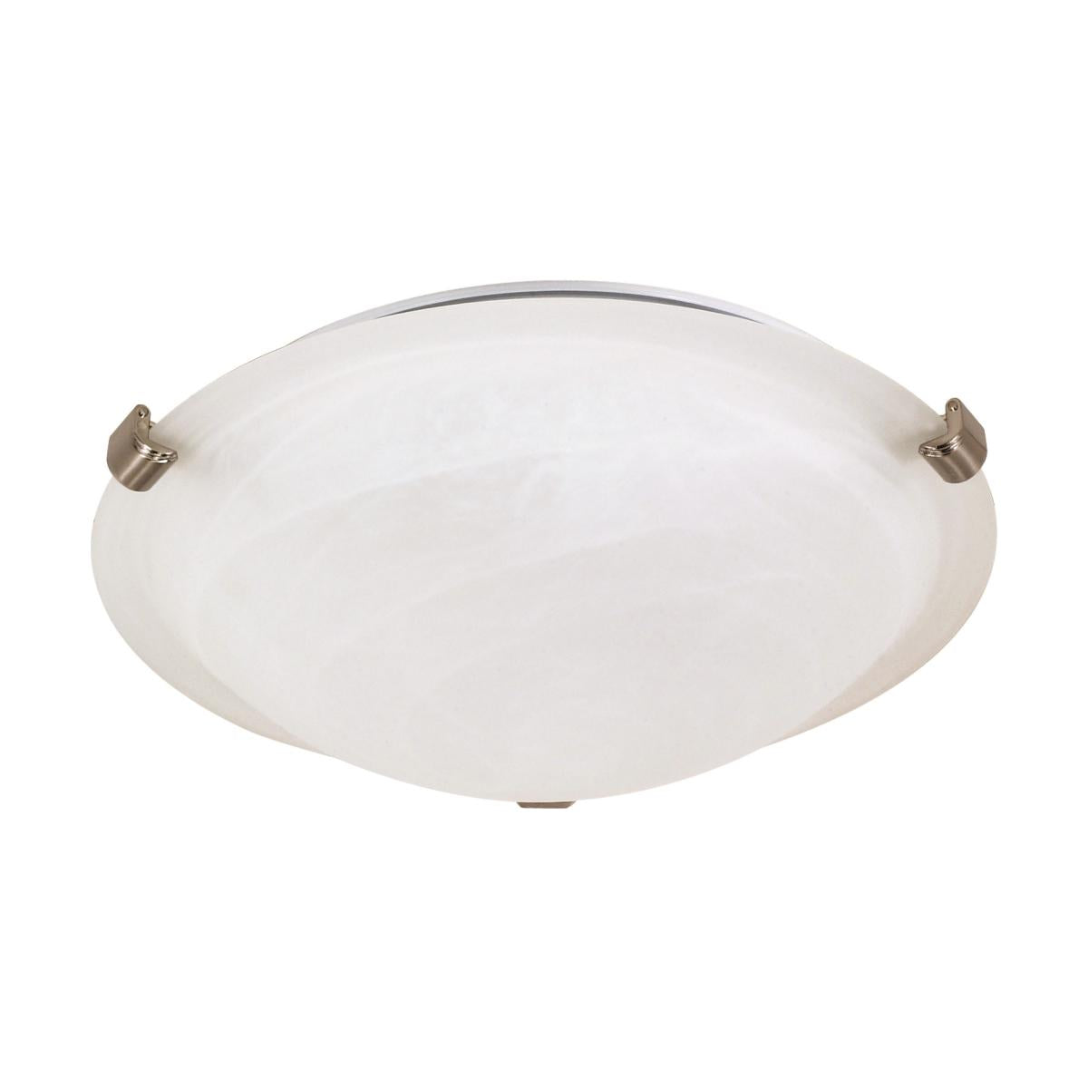 Tri-Clip 12'' Brushed Nickel