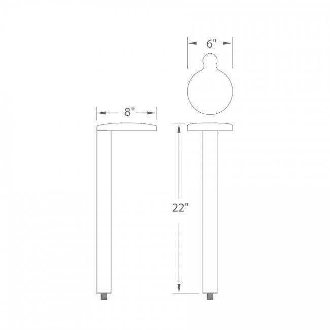 LED Round Landscape Light - BZ