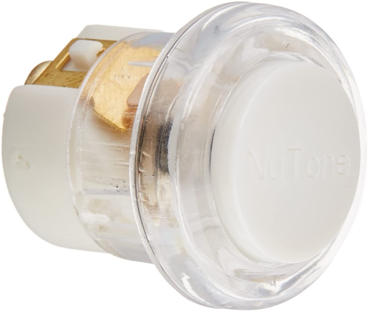 Lighted Round Pushbutton - White