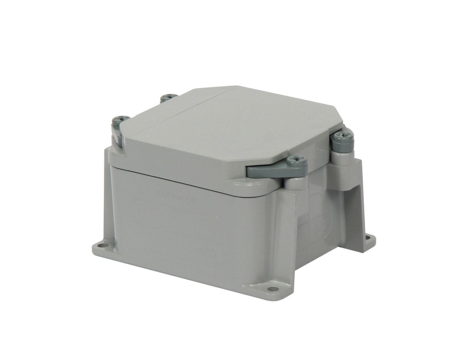 4x4x2 PVC J-Box "TAB"