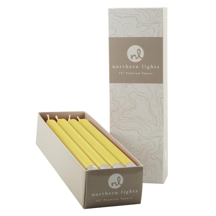 12" Taper Candle - Lemon Zest