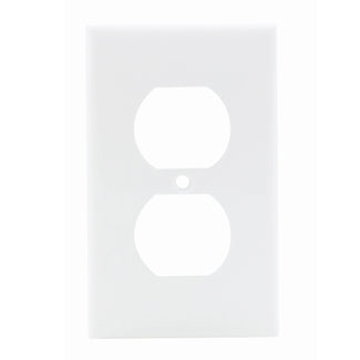 1G Duplex Receptacle Plate