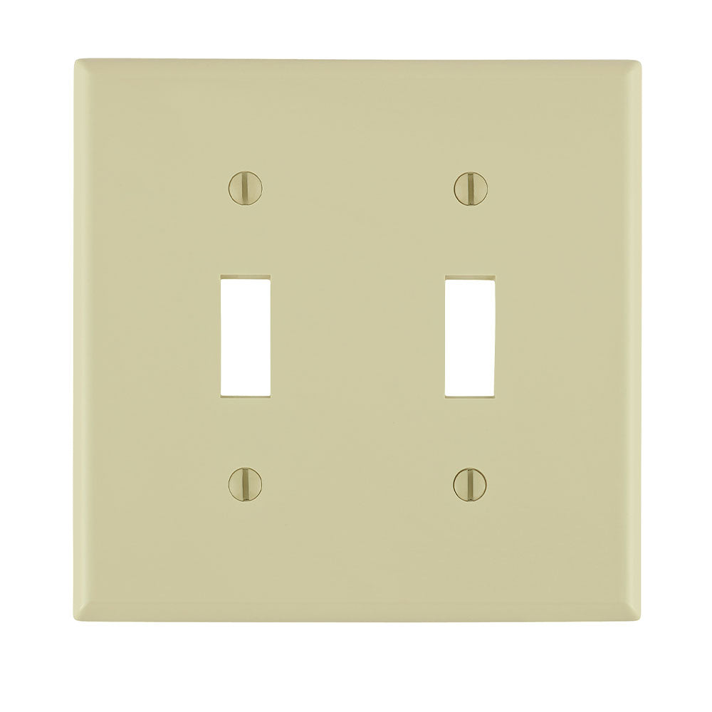 Ivory Toggle Switch Plates