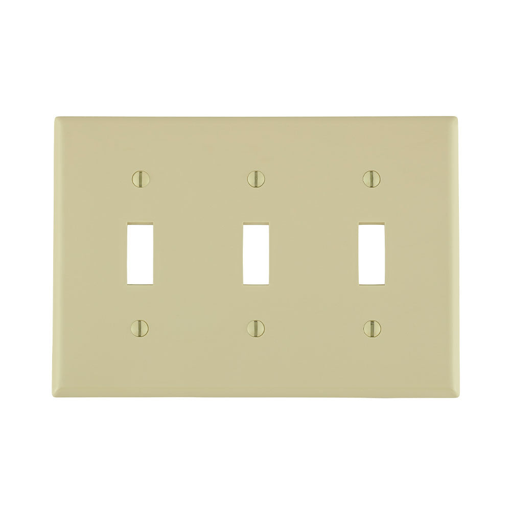 Ivory Toggle Switch Plates
