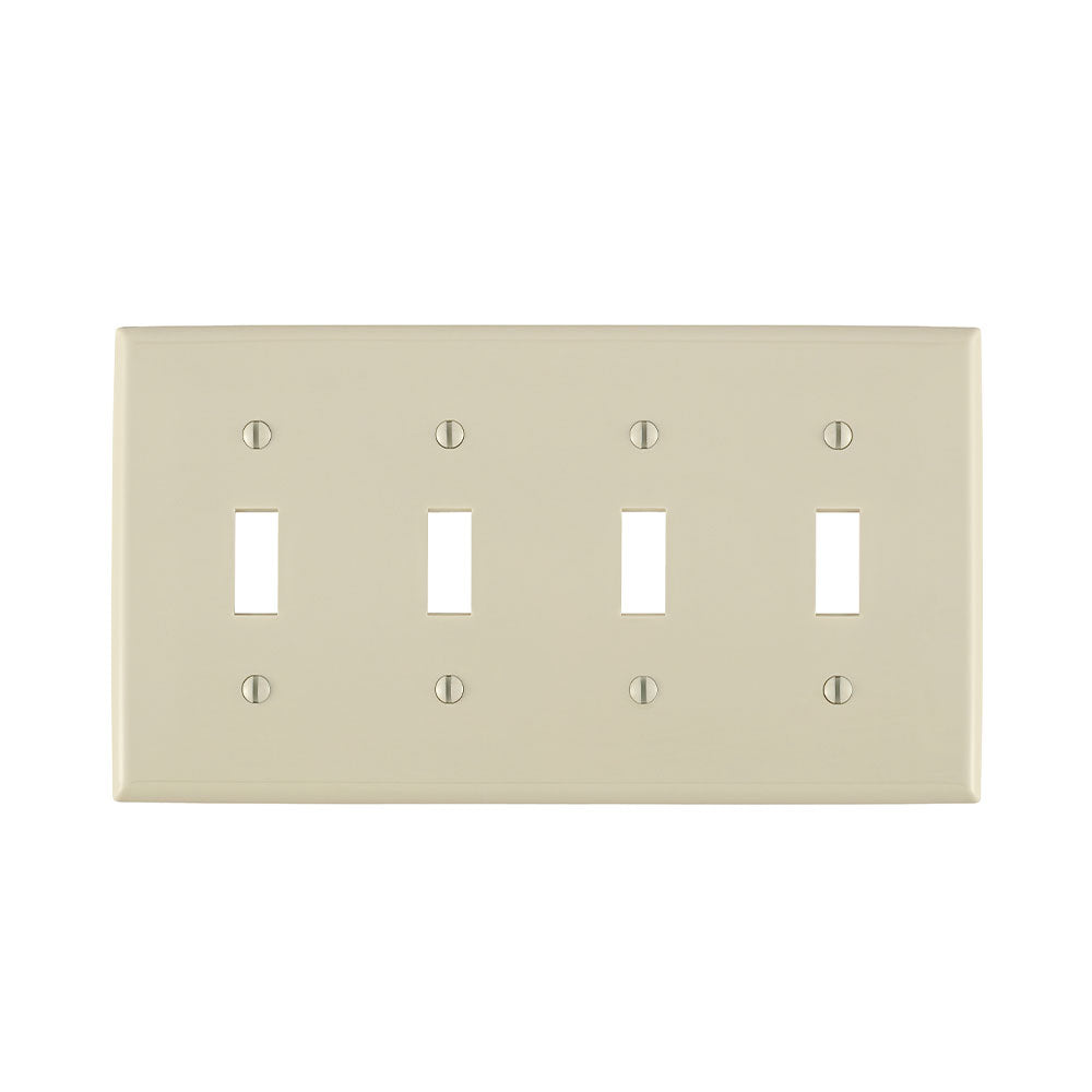 Ivory Toggle Switch Plates