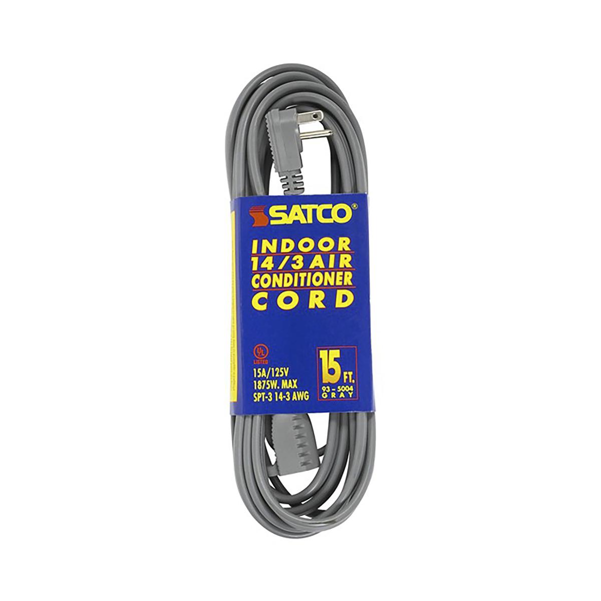 14/3 Grey Appliance Cord - 15'