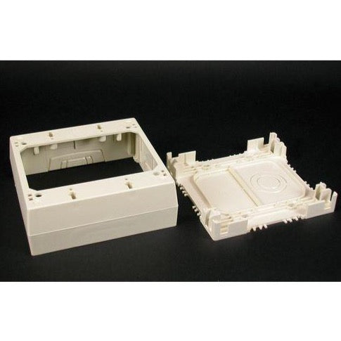 Raceway 2 Gang Deep Box White - 2348-2-WH