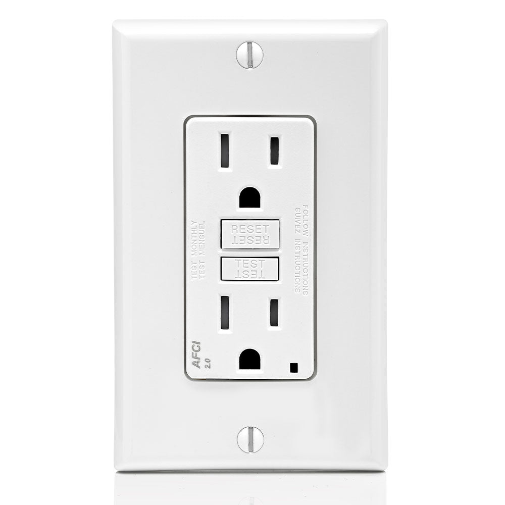 15A AFCI Tamper-Resistant Receptacle