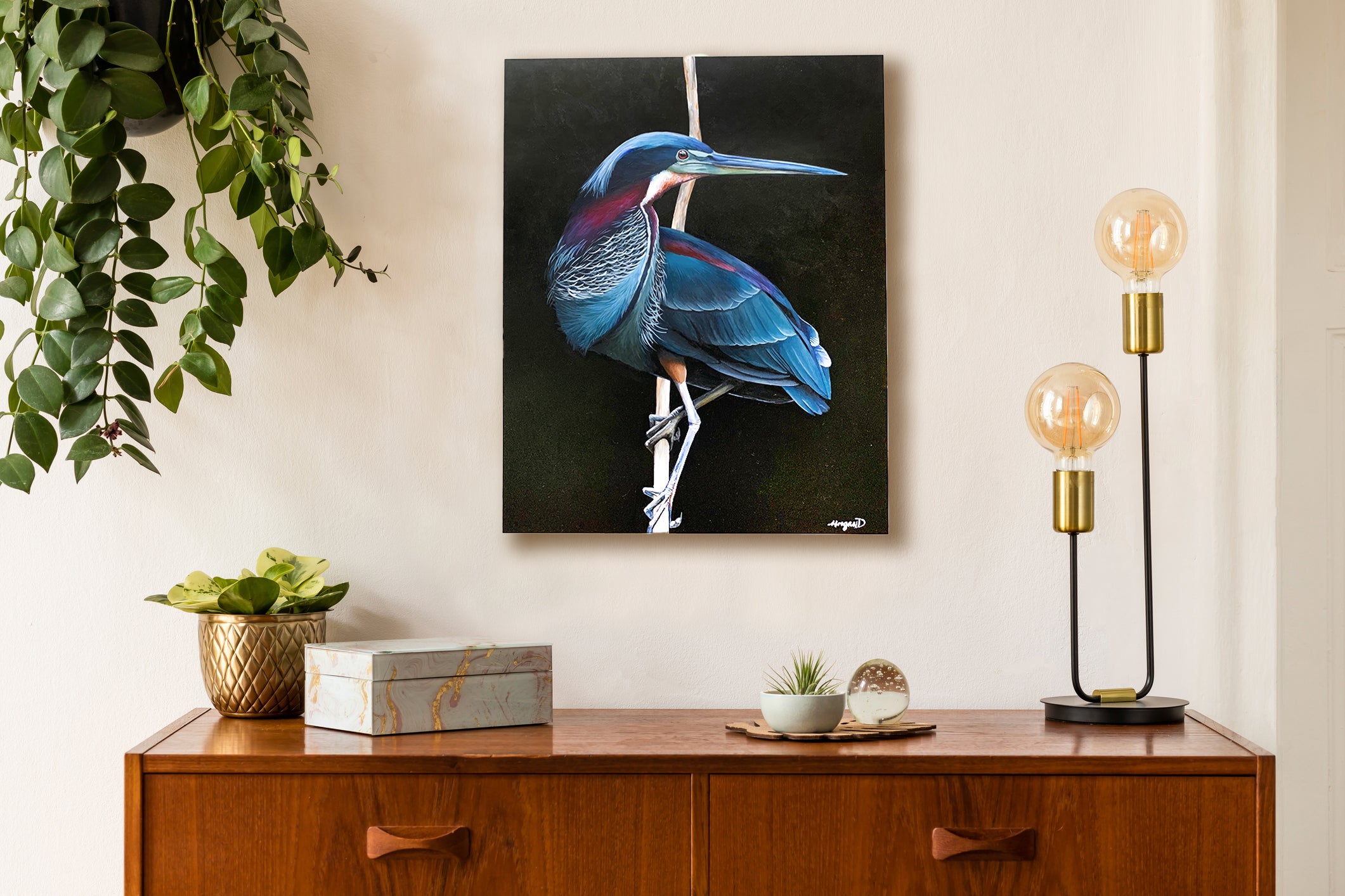 16"x20" Gessoboard - Heron