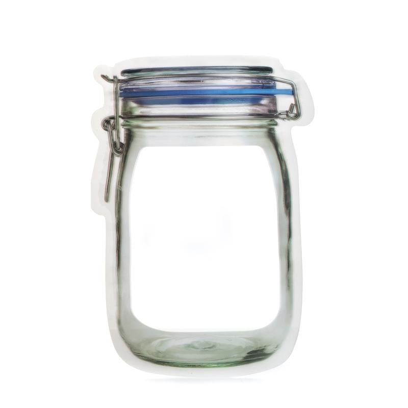 Zipper Mason Jar Bag