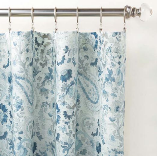 Ines Linen Blue Panel