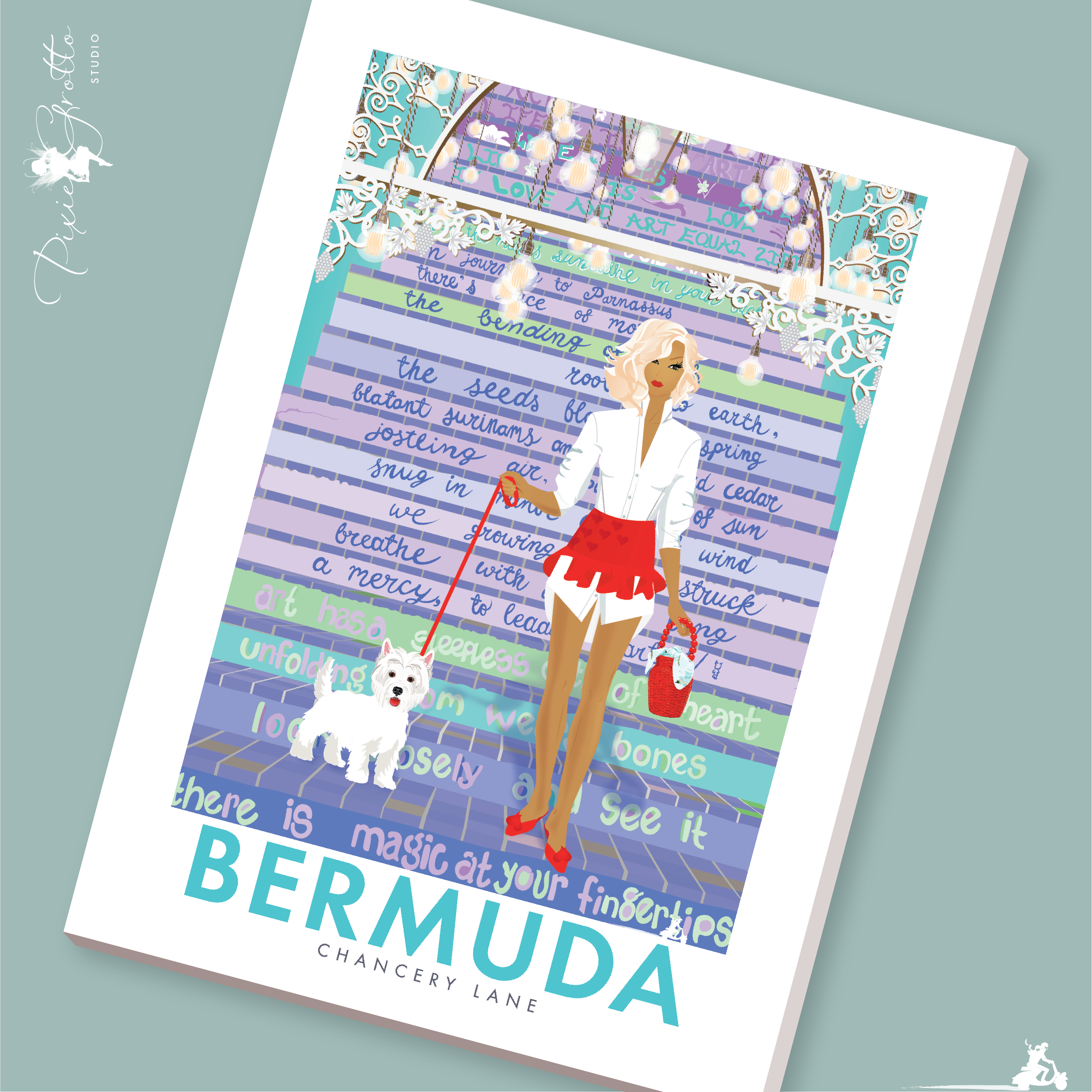 17"x11" Chancery Lane Poster