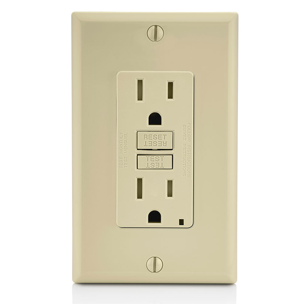 15Amp Tamper-Resistant GFI Receptacle
