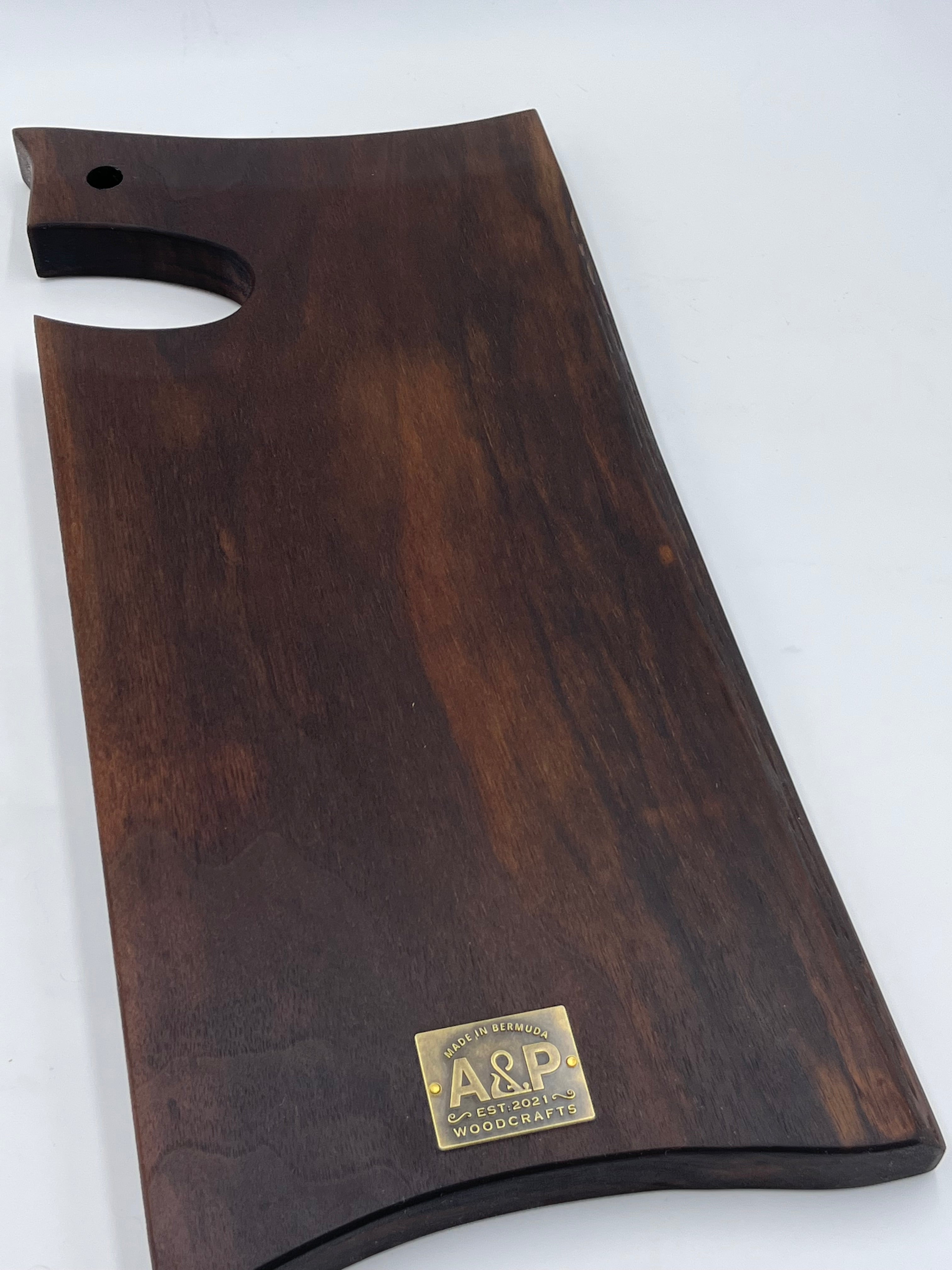 Walnut w/ Funky Shaped Handle