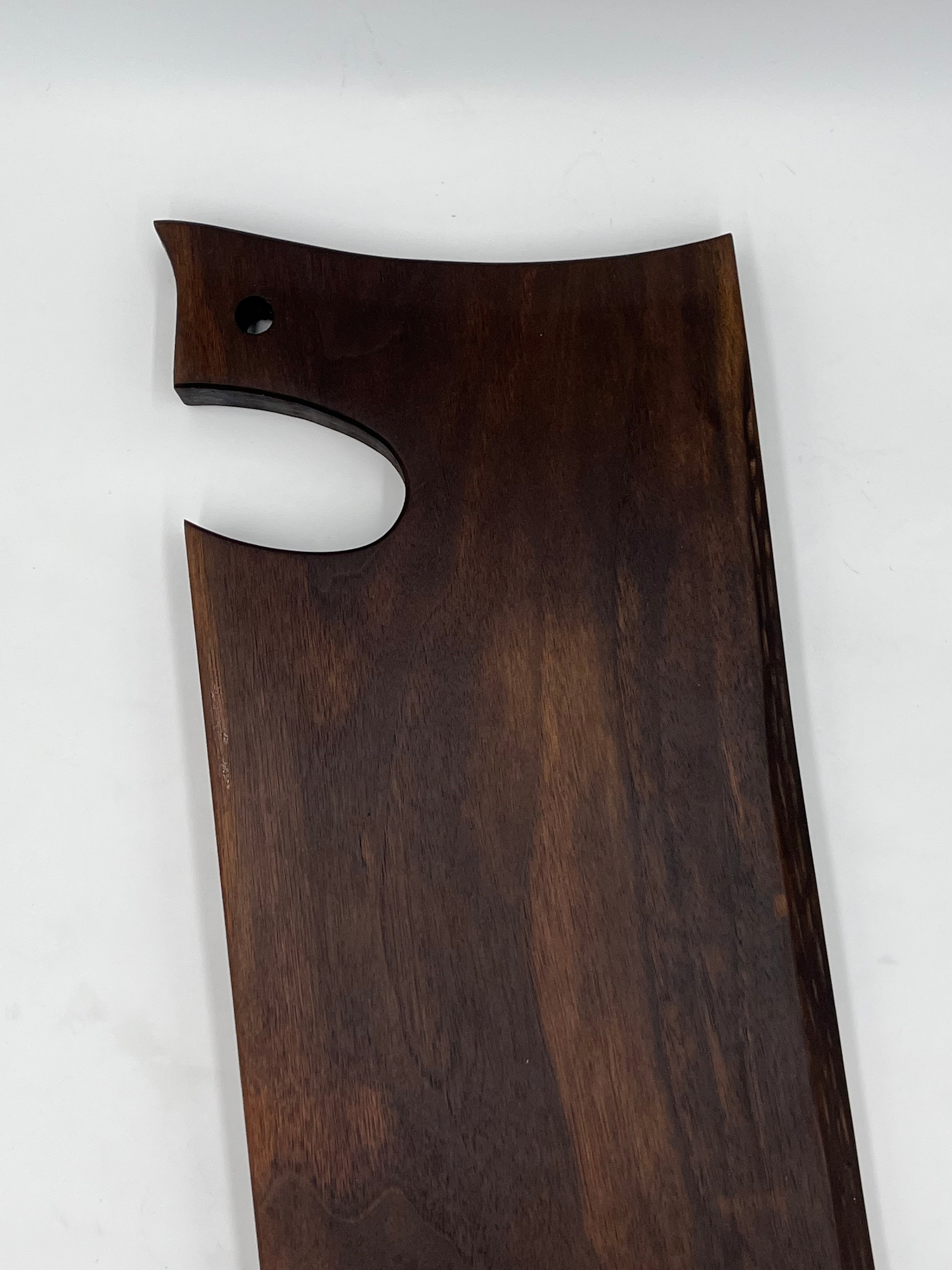 Walnut w/ Funky Shaped Handle