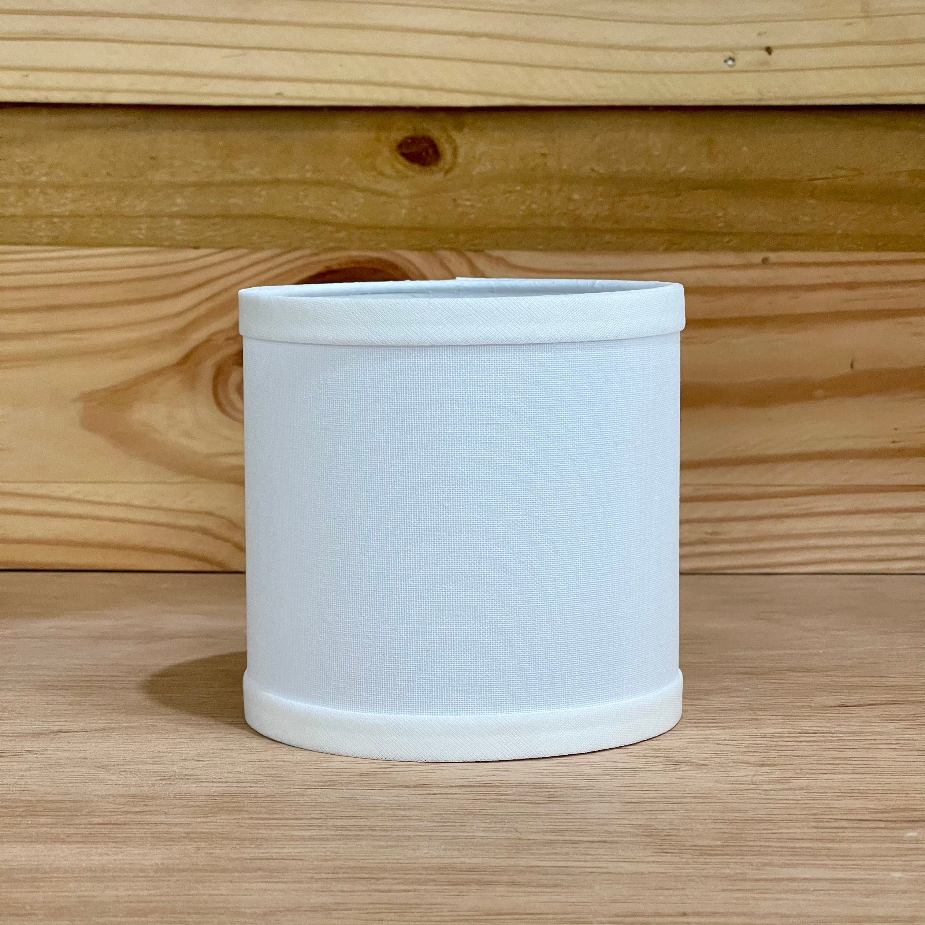 Cylinder Clip On - Linen White