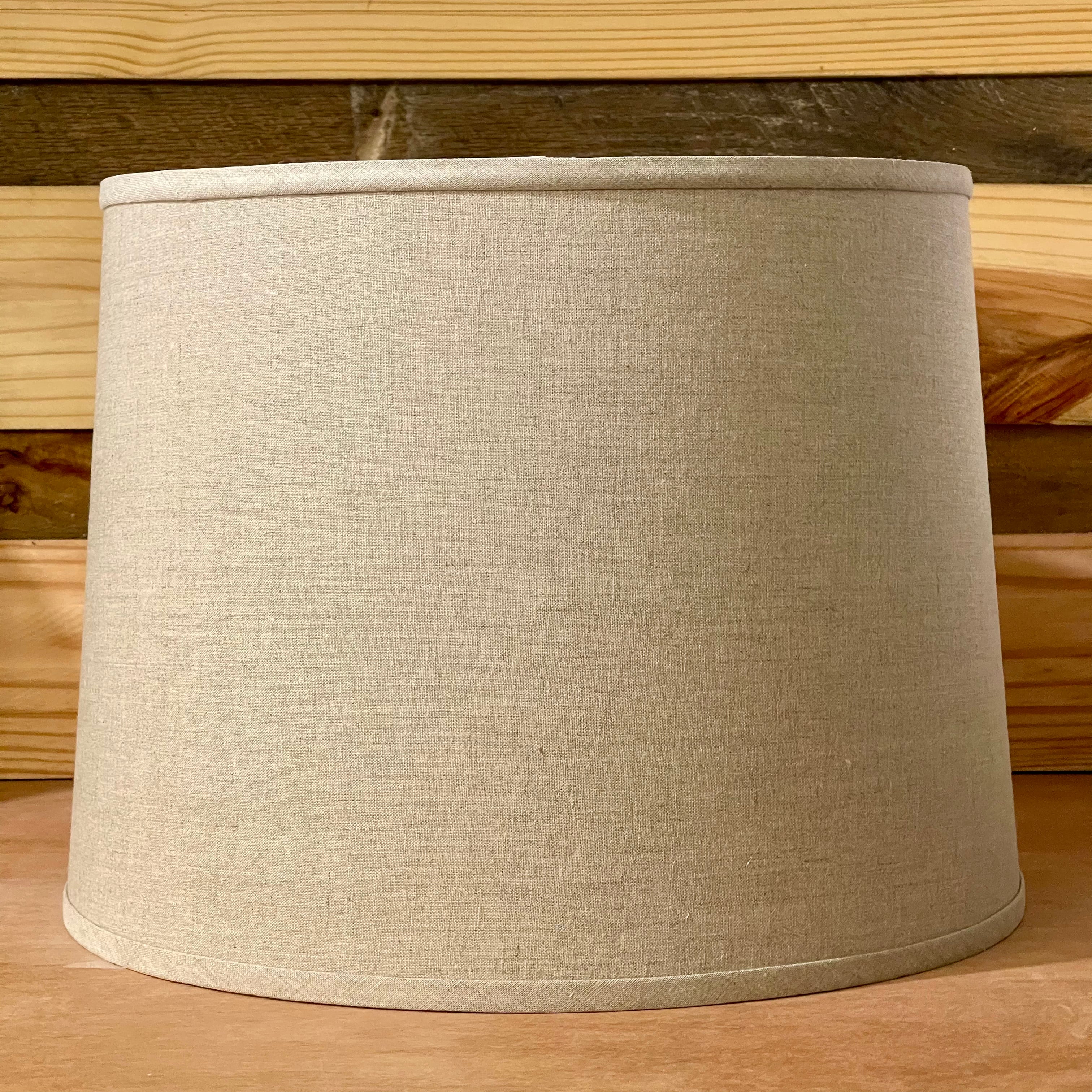 Taper Drum Shade - Geneva Ash Linen
