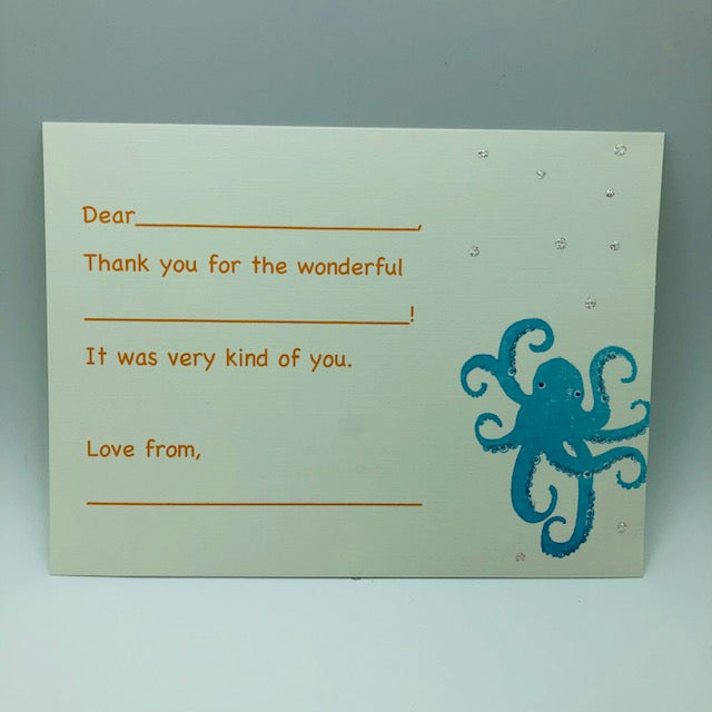 Fill-in Thank You Pack