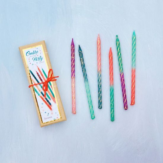 Ombre Candles