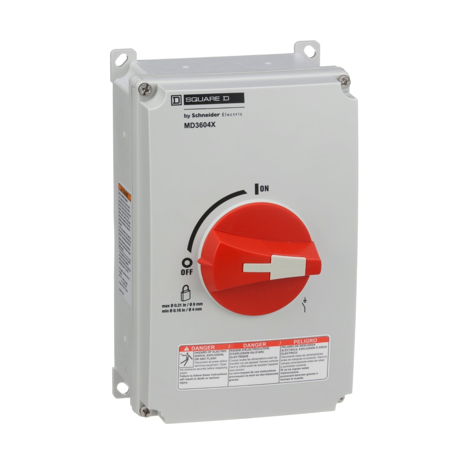 Disconnect 60A 3ph - MD3604X