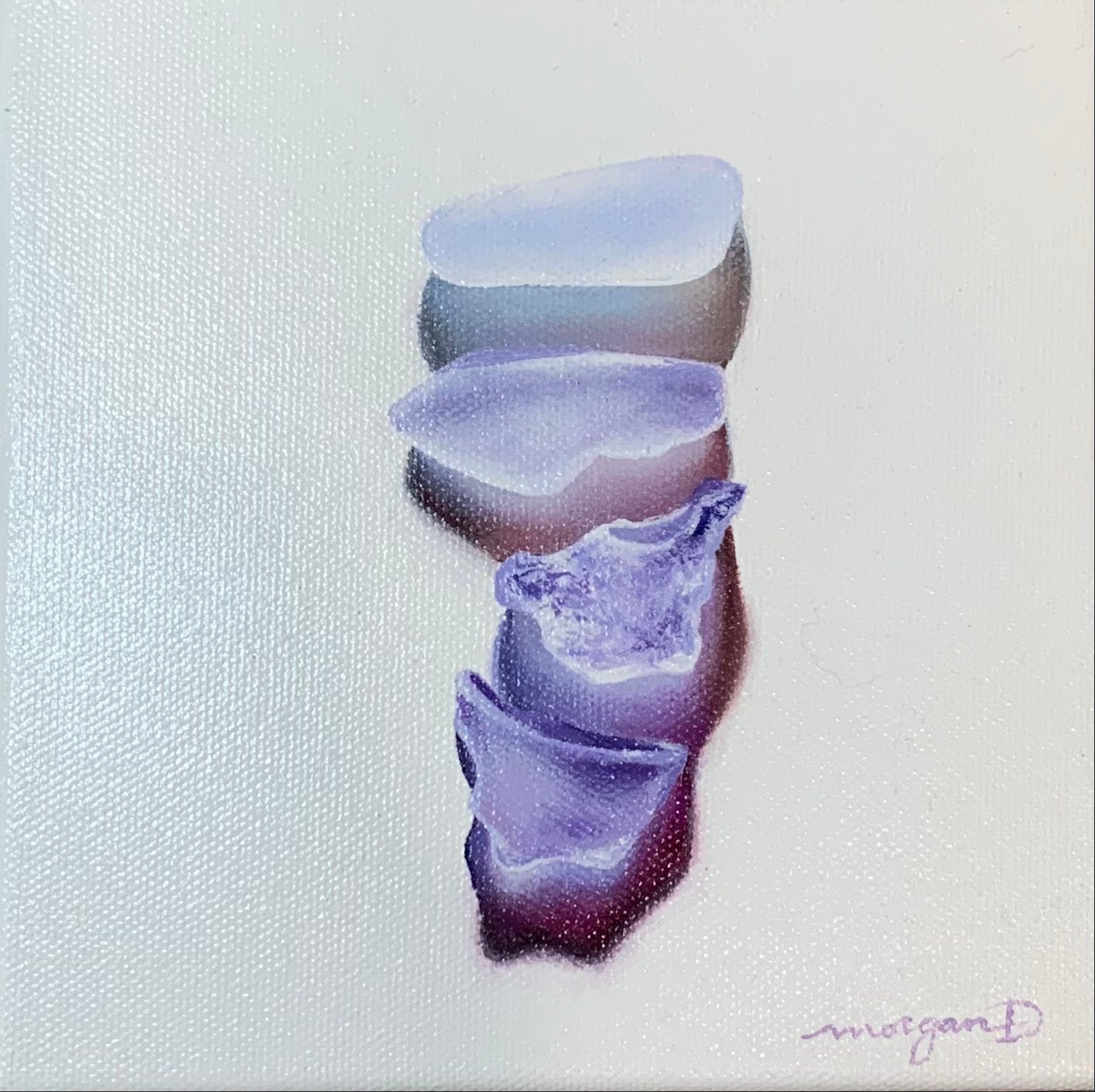 Mini Sea Glass Paintings