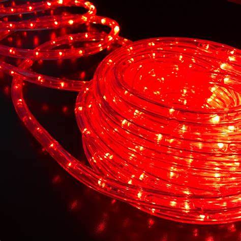 LED Red Rope Light