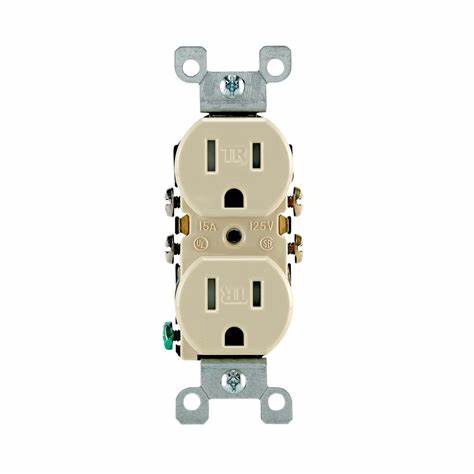 15A Tamper-Resistant Duplex Receptacle