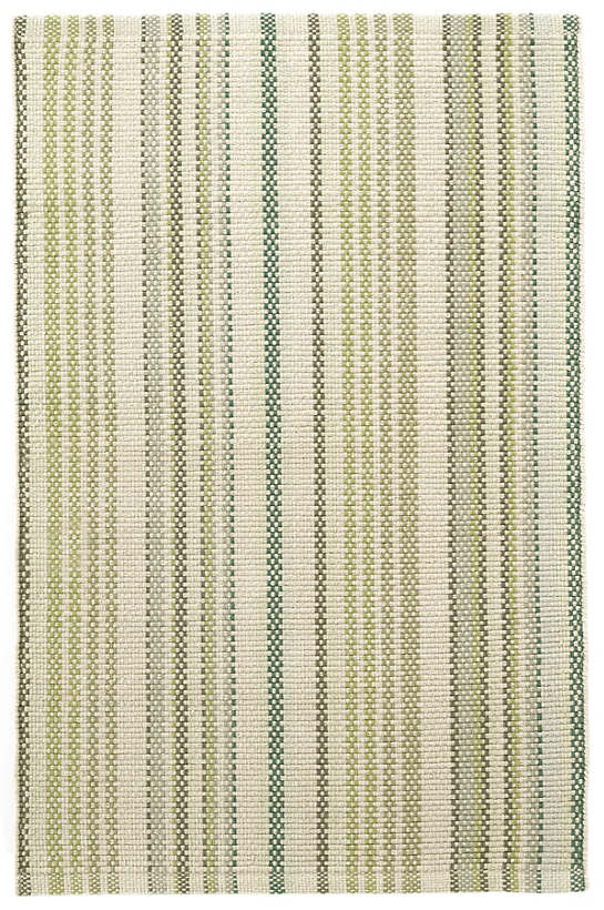 Oslo Stripe Green Rug