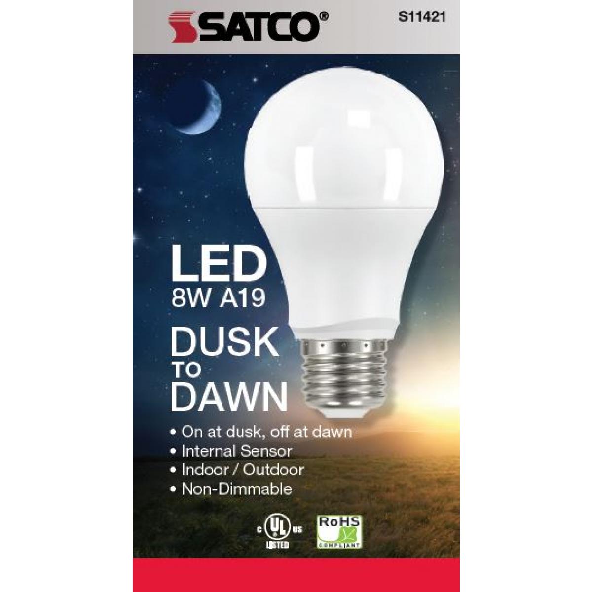LED Dusk to Dawn Bulb - Frosted