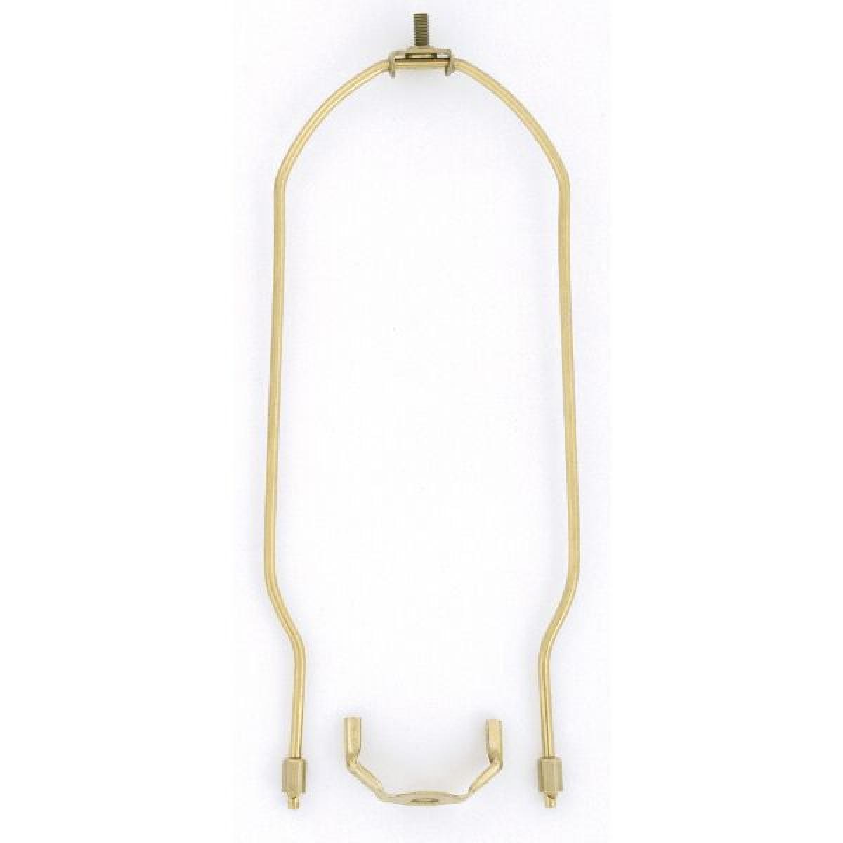 12" Brass Finish Harp