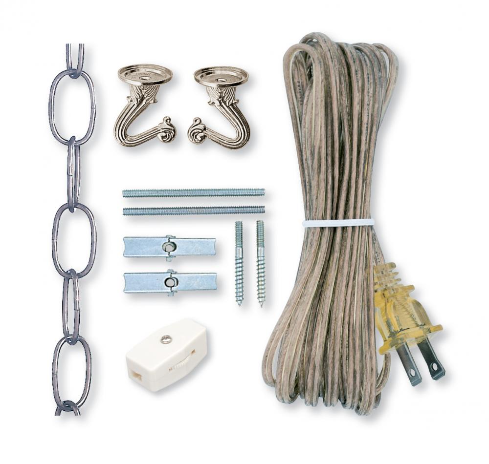 15' Swag Kit - Chrome