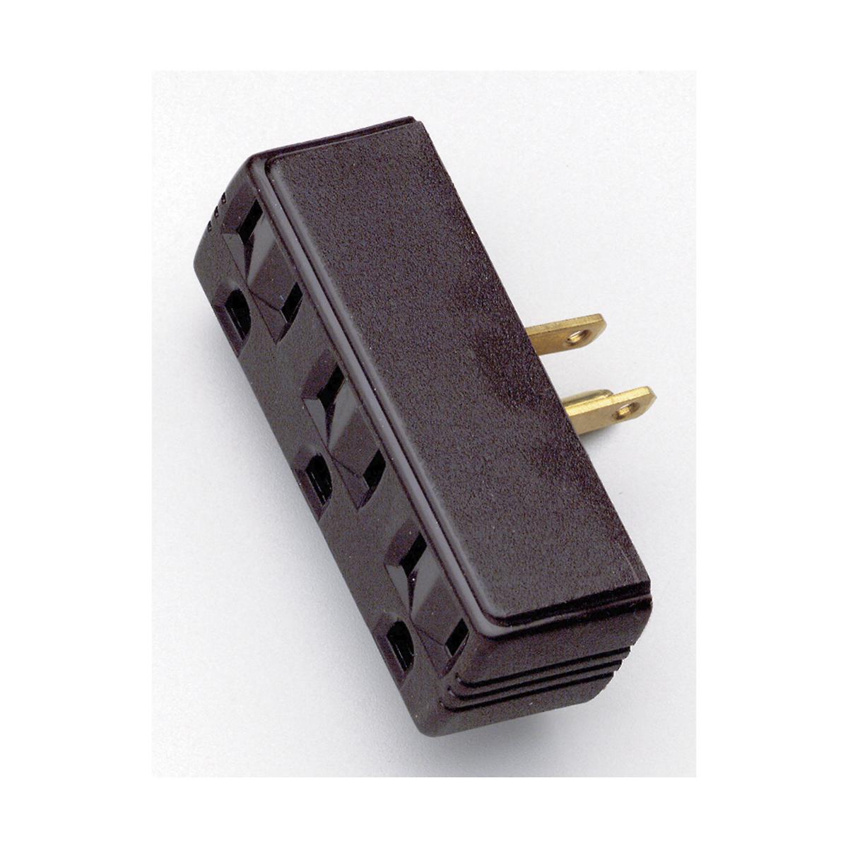 Triple Tap Adapter - Brown