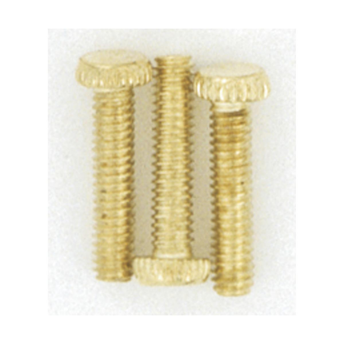 Finish Screws 3/4"- Brass
