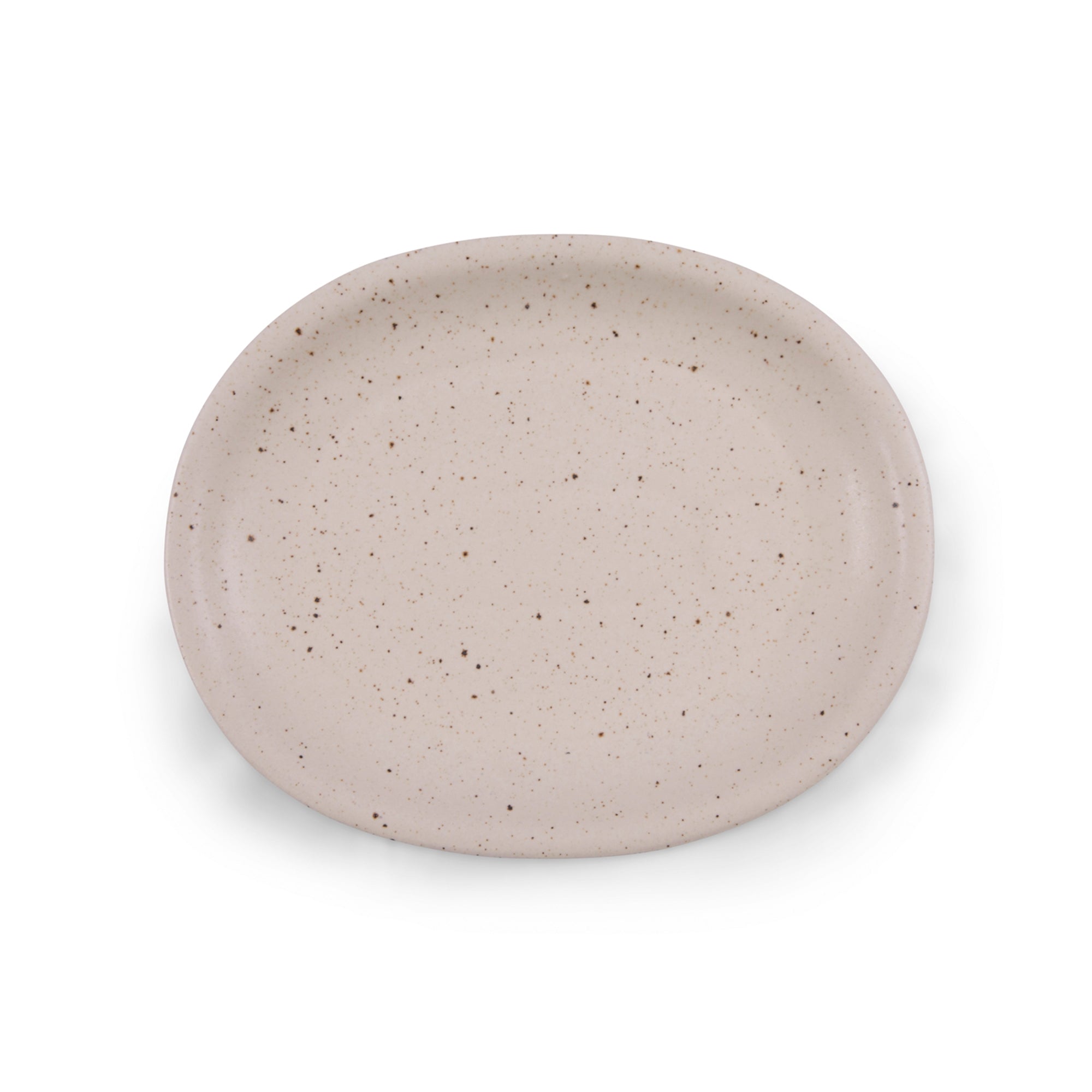 Oval Speckled Ceramic Platter