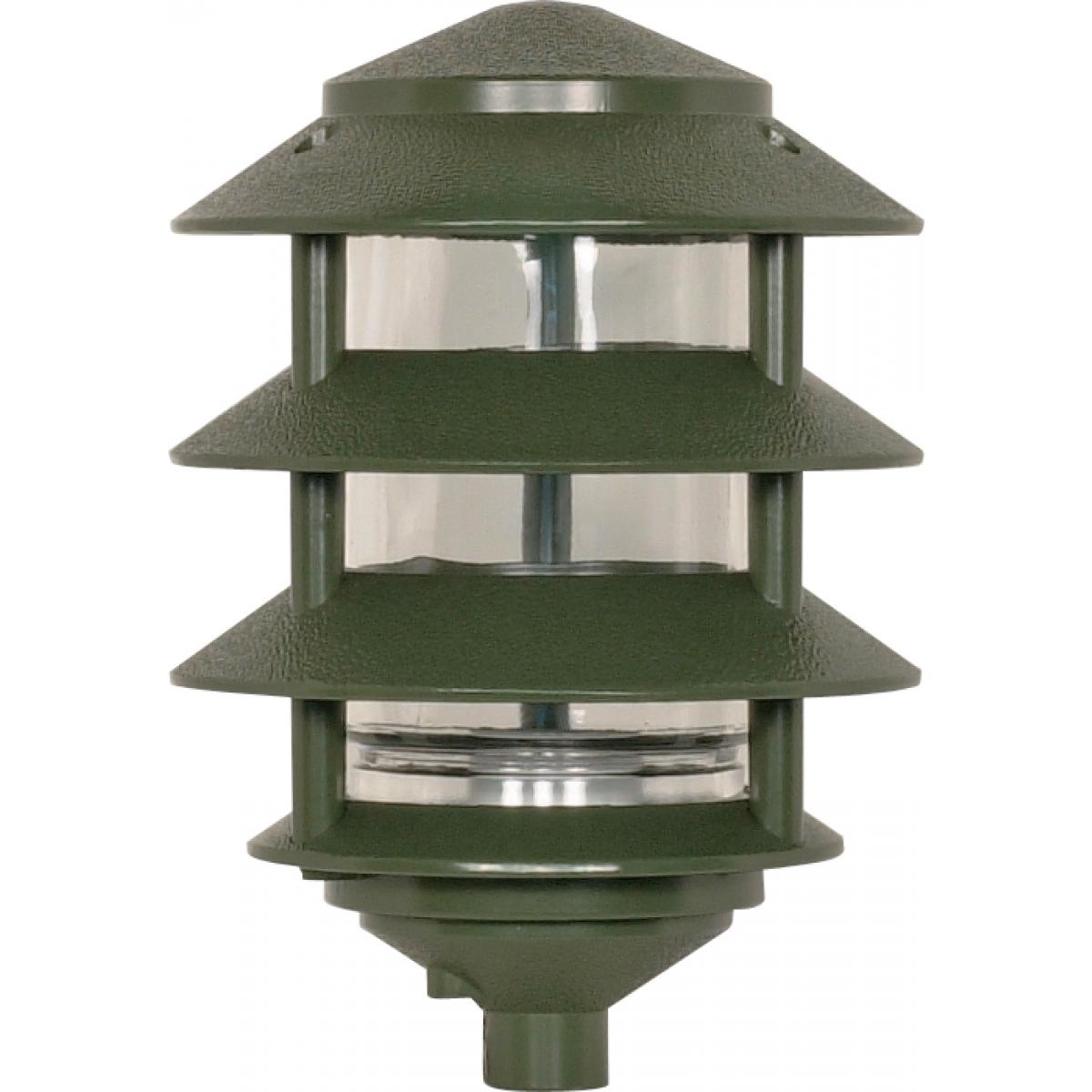 4-Tier Green Garden Light