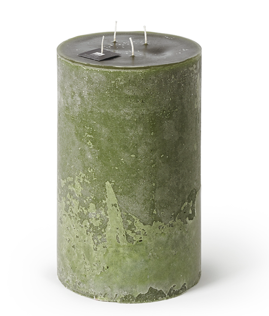 4-Wick Super Outdoor Candle - Dark Green