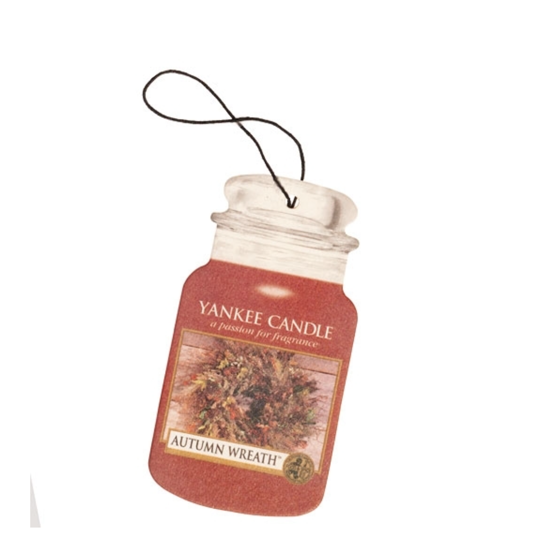 Autumn Wreath Car Jar