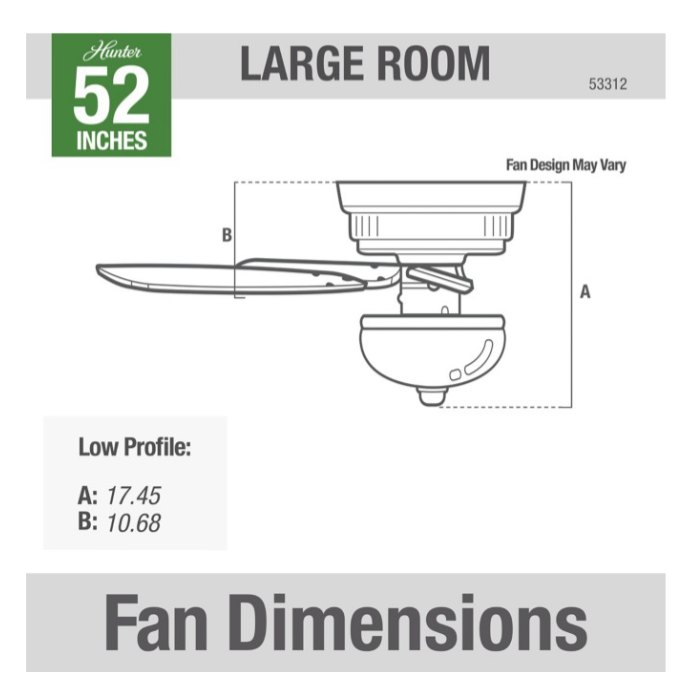 52" Newsome Bowl Fan