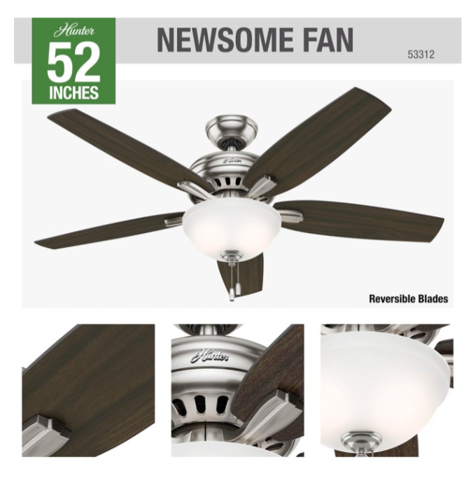 52" Newsome Bowl Fan
