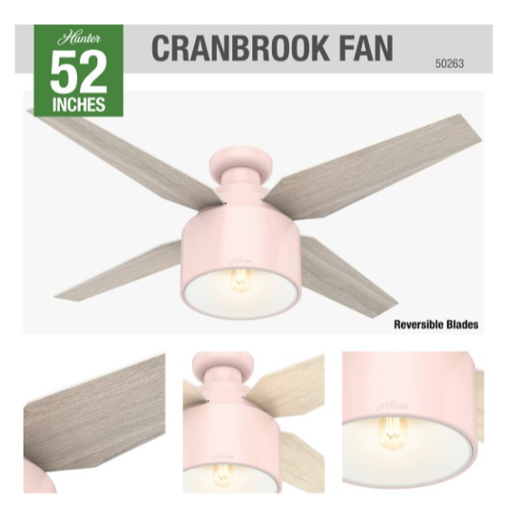 52" Cranbrook LP Fan