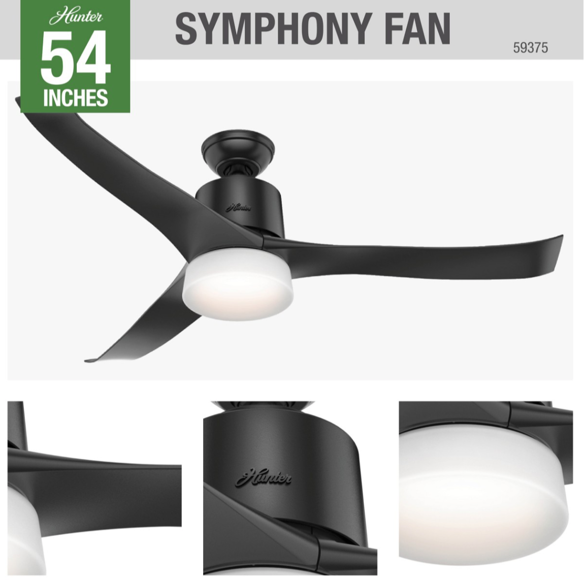 54" LED Symphony Fan