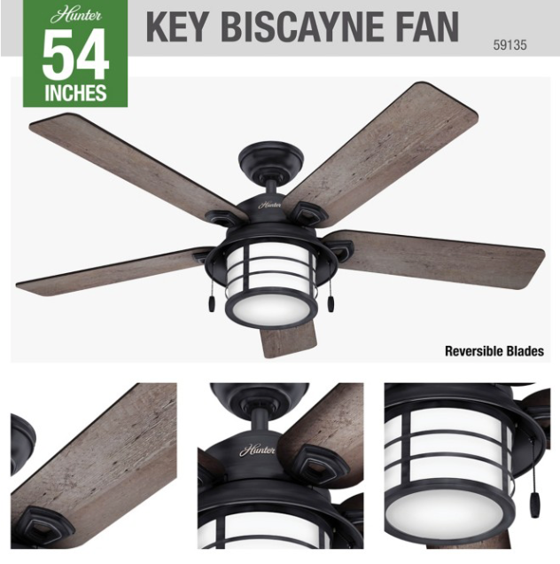 54" Key Biscayne Fan