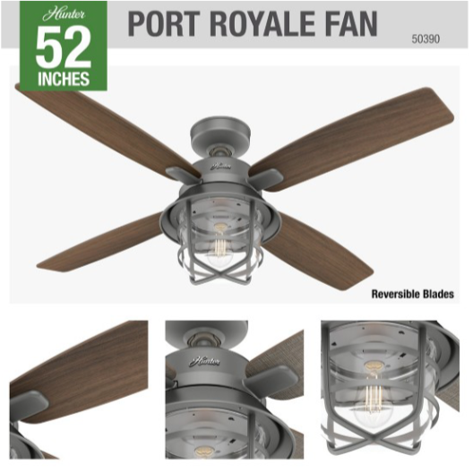 52" Port Royale Fan