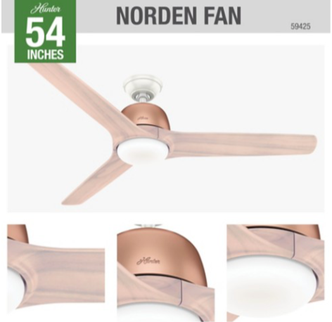 54" LED Norden Fan
