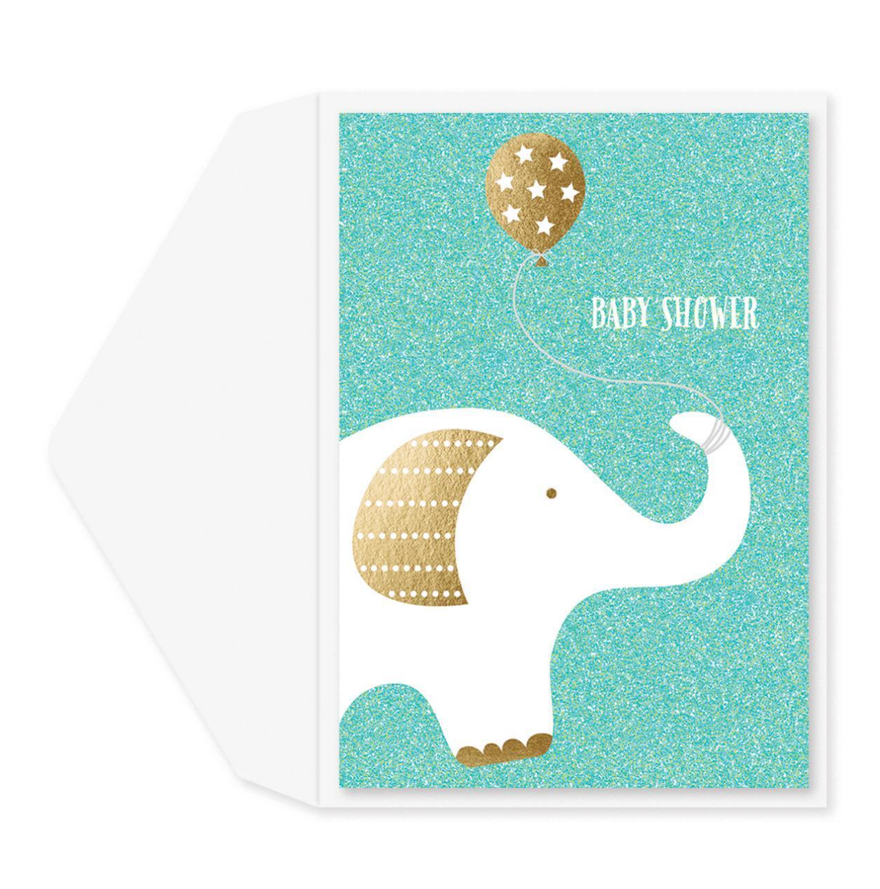 Elephant Baby Shower Card