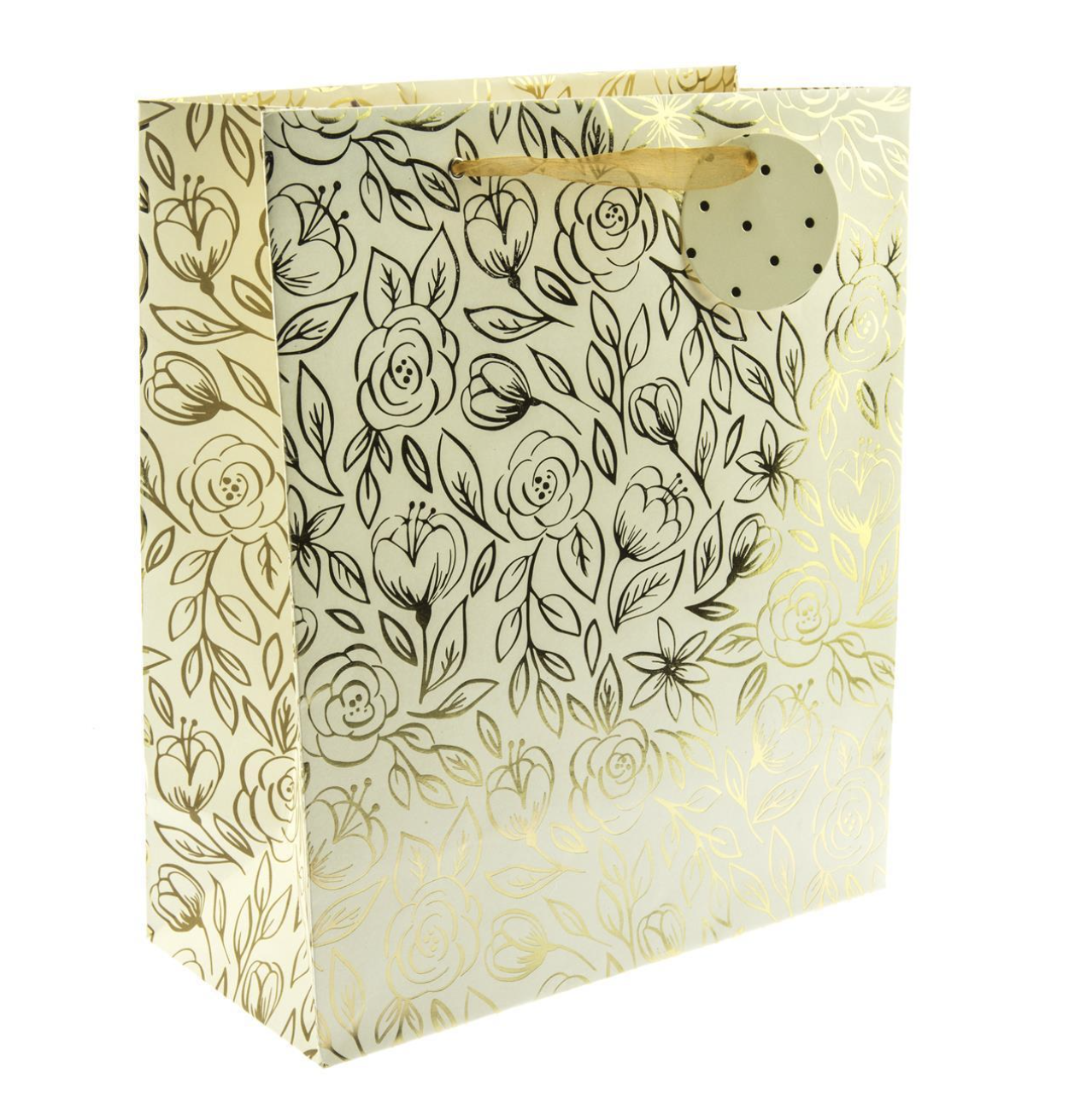 Flower Pattern Gift Bag - Lg