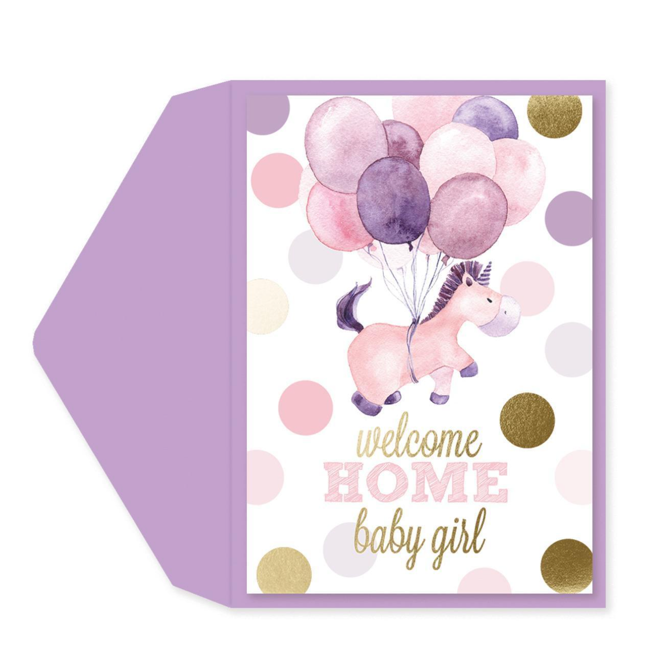 Unicorn Baby Card
