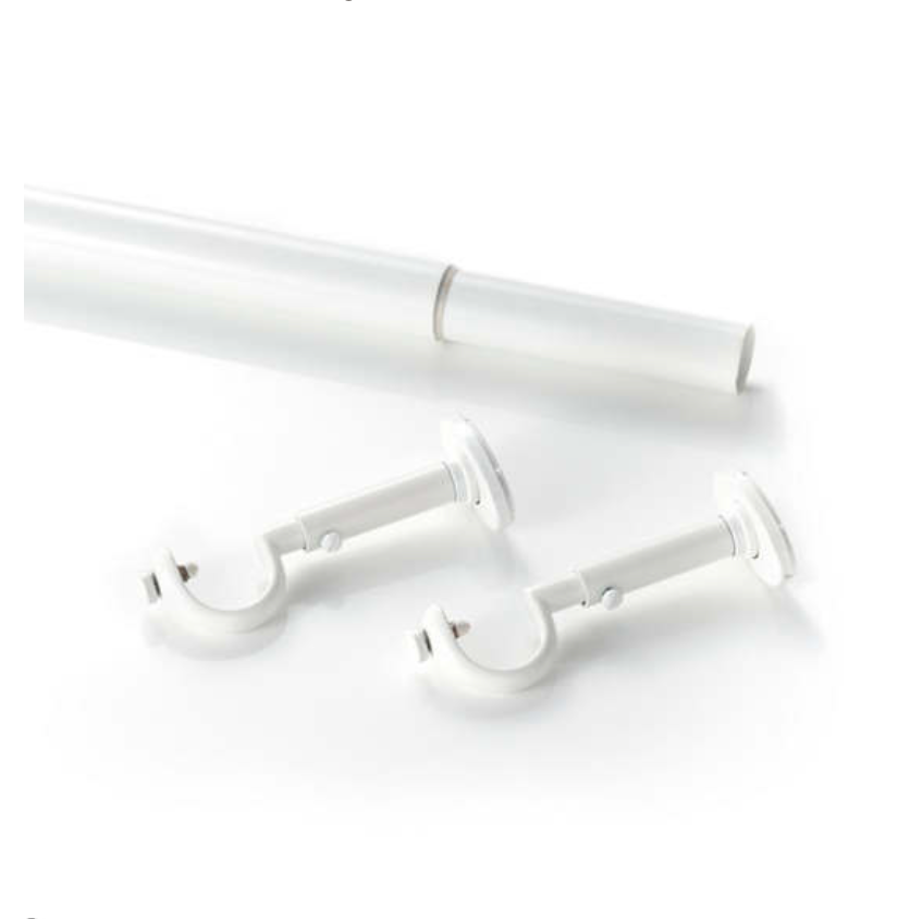 Stockbridge Rods - White