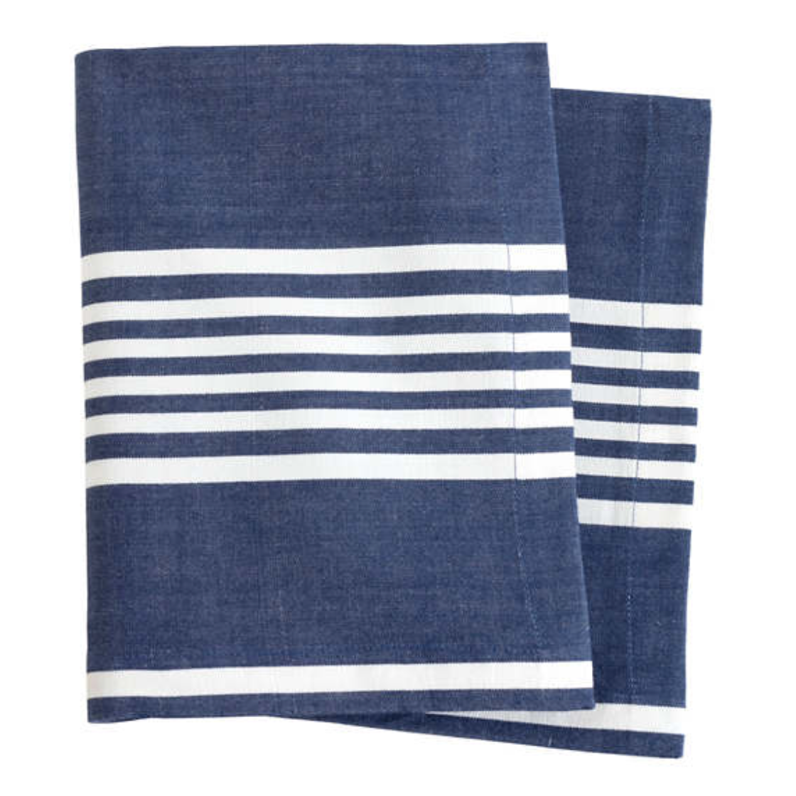 Bistro Stripe Napkin - Indigo