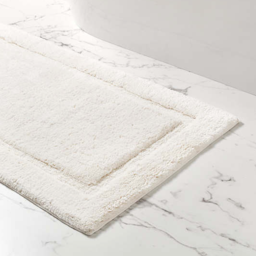 Classic Ivory Bath Mats